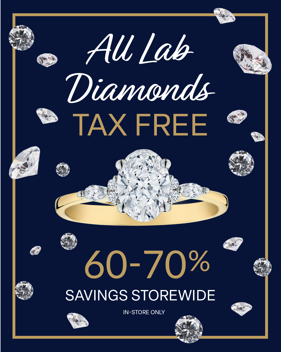 Tax-Free Lab Diamonds